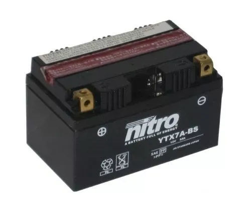 Accu Nitro Ytx7a-Bs - Onderhouds vrij (6Ah)