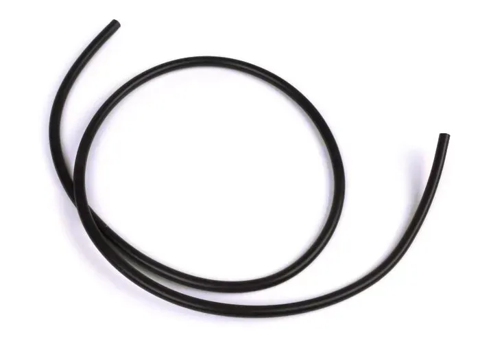 Ontstekingskabel  Bgm Pro, ø=7mm  Siliconen 3 Laags Koperen Geleider 1,5mm虏, Tot 200掳c, Zwart   1m