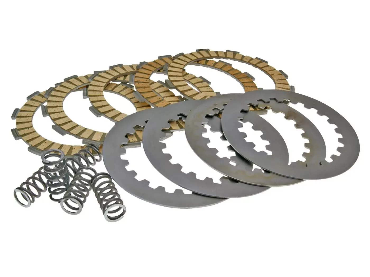 Koppelingsplaatset Polini versterkt - Derbi Senda GPR, Aprilia RS RX SX, Gilera RCR, SMT (D50B0), EBE, EBS 