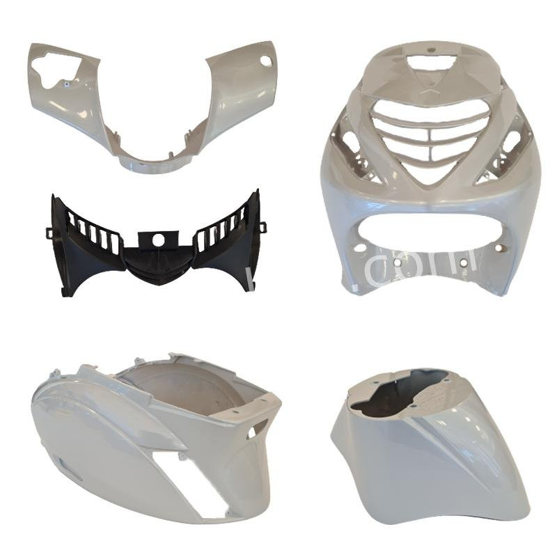 Kappenset Piaggio Zip Pearl white