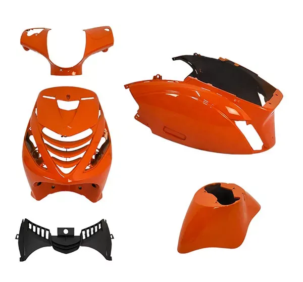Kappenset (KTM GP1 orange) Piaggio Zip2000 Model SP 5-delig
