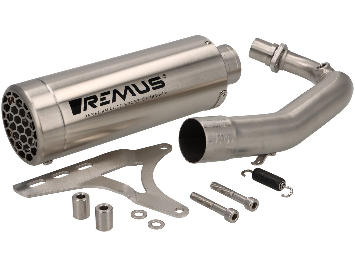 Uitlaat Remus Vespa Primavera / Sprint 4T iGet (RVS)