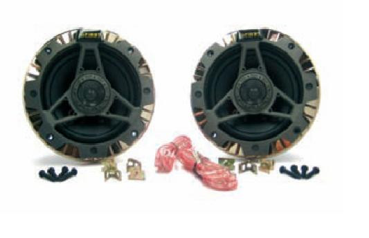 Scooter luidsprekerset 2extreme 130mm Met Leds Army