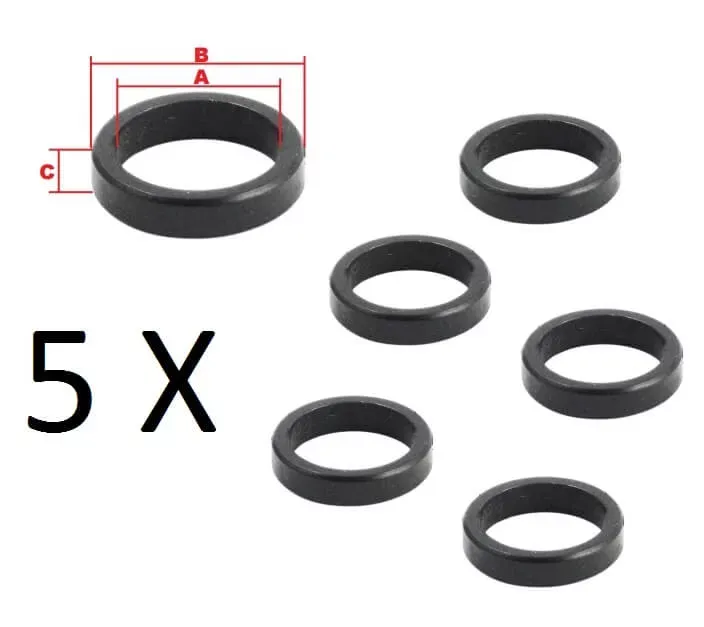 Vario Begrenzerset - Peugeot Verticaal - (6x) 2, 4, 5, 6 en 8mm