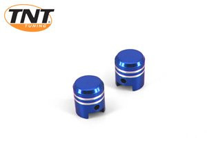 Ventieldopset Zuigermodel Blauw/Alu Tnt