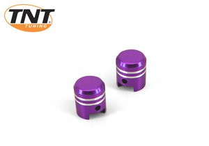 Ventieldopset Zuigermodel Paars/Alu Tnt