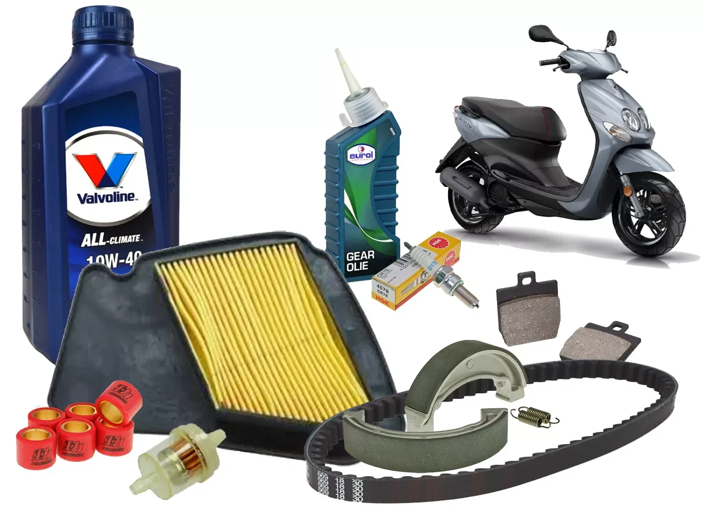 Groot Onderhoudspakket Yamaha Neo's 2-Takt (Brom en Snor)