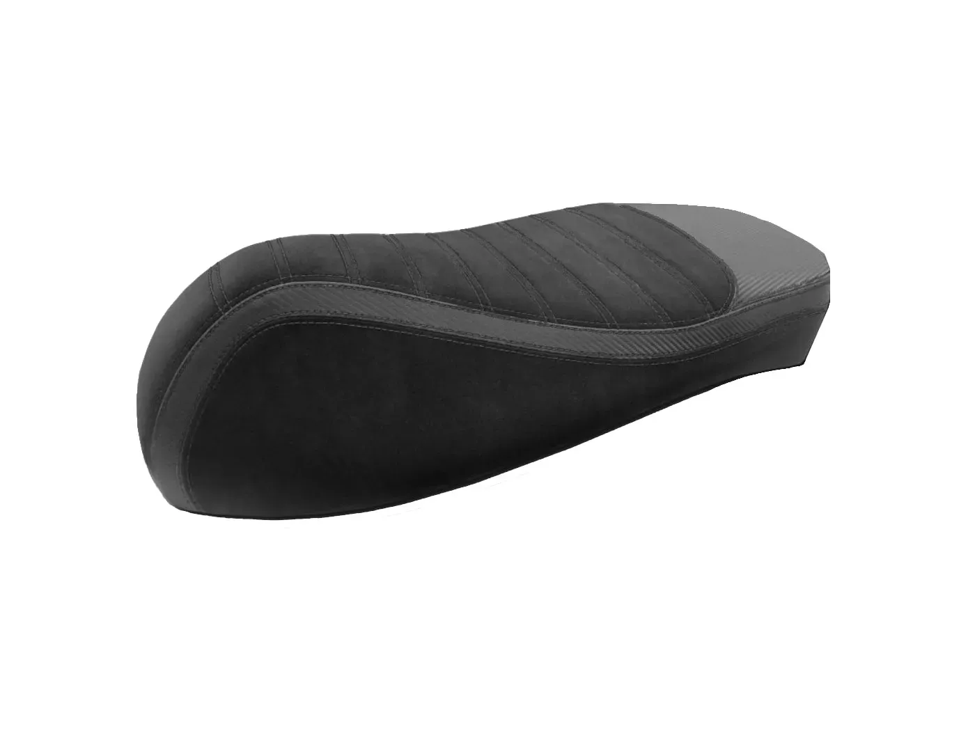 Buddyhoes / Zadeldek Vespa GTS 125 / 250 / 300 - Zwart / zwart