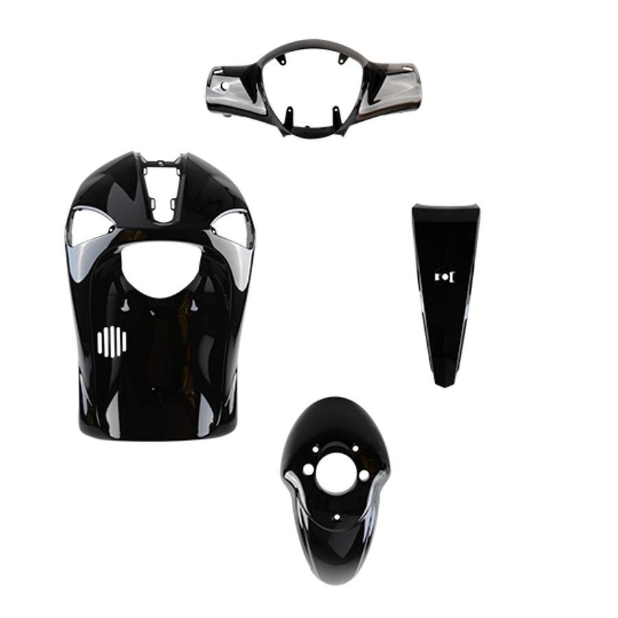 Kappenset Piaggio Liberty 50 - Zwart (2-takt en 4-takt)