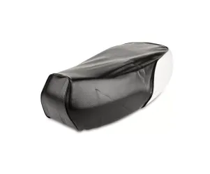 Zadelhoes MBK Booster / Yamaha BW'S Voor 2004 Zwart / Wit