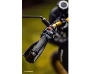 Verwarmde Handgreep Koso 7/8" + 1" L=120mm Zwart M. Gentegreerde Schakelaar