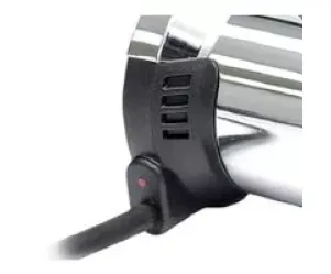 Verwarmde Handgreep Koso Titan Koso 7/8" + 1" L=120mm Chroom Met Externe Schakelaar