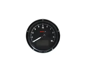 Tachometer / Snelheidsmeter Koso D75 Zwart Max. 360 KM/H / 10000 RPM Met  Schakellicht