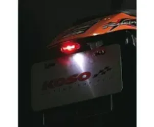 Achterlicht LED Met Kentekenverlichting Koso Hawkeye Tinted CE-Markering