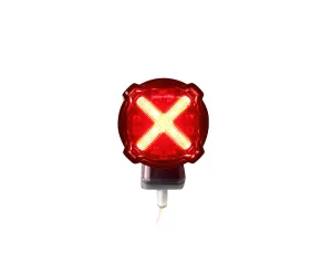 Achterlicht Led M. Remlicht M. Houder Koso GT-02S Rood CE-Markering