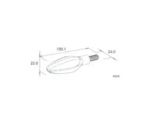 Indicatoren + Achterlicht Koso Sonic CE-Markering