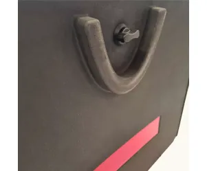 Bezorgkoffer zwart 90 liter dubbel geisoleerd