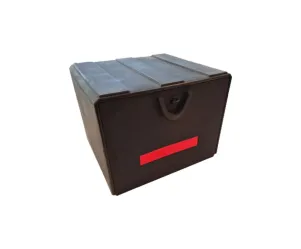 Bezorgkoffer zwart 90 liter dubbel geisoleerd