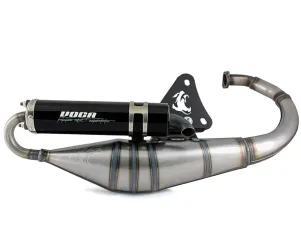 Voca Racing Uitlaat Sabotage  V2 50/70 Yamaha BW'S / Slider Zwarte Geluiddemper
