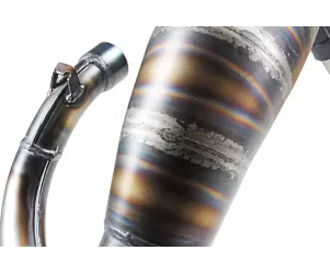 Uitlaat Voca Cross Rookie 50 - 70CC Hight Mount CE Zwart Derbi  Senda / DRD
