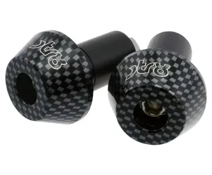 STR8 Stuur Einde Anti-Vibratie Shorty - Carbon