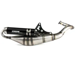 Voca Racing Uitlaat Sabotage V2 50/70 Piaggio NRG / Typhoon Zwarte Geluiddemper