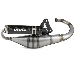 Voca Racing Uitlaat Sabotage V2 50/70 Yamaha BW'S / Slider Carbon Look Geluiddemper