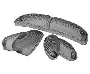 Knipperlicht Set STR8 (4) Met Achterlicht Piaggio Typhoon / NRG Zwart