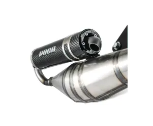 Voca Racing Uitlaat Sabotage V2 50/70 Yamaha BW'S / Slider Carbon Look Geluiddemper