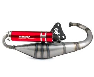 Voca Racing Uitlaat Sabotage V2 50/70 Yamaha BW'S / Slider Rode Geluiddemper