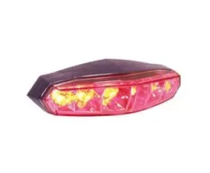 Achterlicht LED Koso Infinity Red (M/Kentekenplaatverlichting) CE-Markering