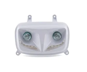 Koplampmasker Ooglight Yamaha BW'S / Booster NA 2004 Wit
