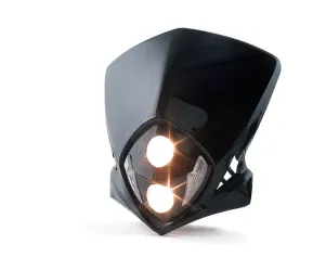 Koplamp Led Enduro Duke II Zwart