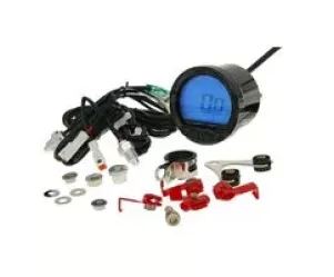 Tachometer / Thermometer Koso D.55 DL-02R Zwart
