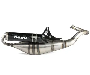 Voca Racing Uitlaat Sabotage V2 50/70 Piaggio NRG / Typhoon  Carbon Look Geluiddemper