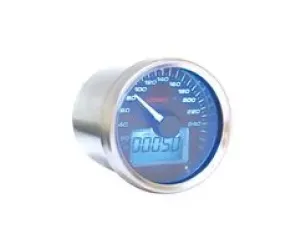 Snelheidsmeter Koso GP Style d.55mm 0-260 Km/h Wit