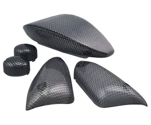Indicatorlens Set STR8 (4) Met Achterlicht Yamaha Aerox / Nitro NA 1999 Carbon Look