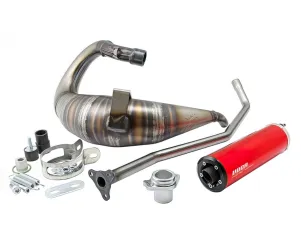 Voca Uitlaatcross Rookie 50 - 70CC High Mount CE Rode Derbi  Senda / DRD