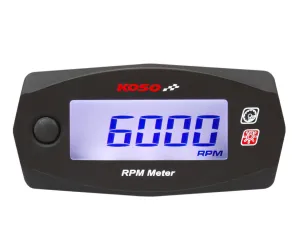 Tachometer Koso Mini 4 Zwart