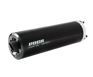 Uitlaat Voca Cross Rookie 50 - 70CC Hight Mount CE Zwart Derbi  Senda / DRD