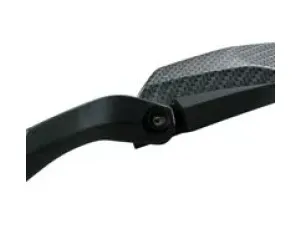 Spiegelset Koso TT, 2 Stuks. (Rh + Lh), Carbon Look/Zwart glas, M8 Raad