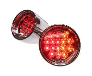 Achterlicht Lexus Style Gentegreerde Led-Indicatoren Aprilia SR50 WWW Wit CE-Markering
