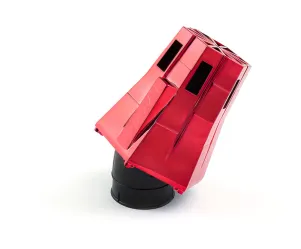 STR8 Luchtfilter D.28-35 Evo 30° Hoek Rood / Zwart Schuim