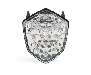 Achterlicht 18 Leds Transparant Rieju
