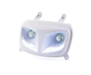 Koplampmasker Ooglight Yamaha BW'S / Booster NA 2004 Wit