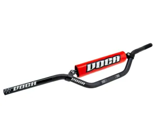 Motocross Stuur Voca Racing D.22,2 MM Zwart / Rood Pad