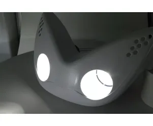 Twee Koplamp YamahaAerox / MBK Nitro Wit