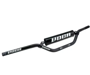 Motocross Stuur Voca Racing D.22,2 MM Zwart / Zwart Pad