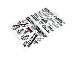 Stickervel Voca Racing (38x60cm) 46 Stickers