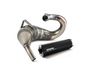 Voca Uitlaat Cross Rookie 50/70CC Zwarte Geluiddemper Yamaha DT / X-Limit